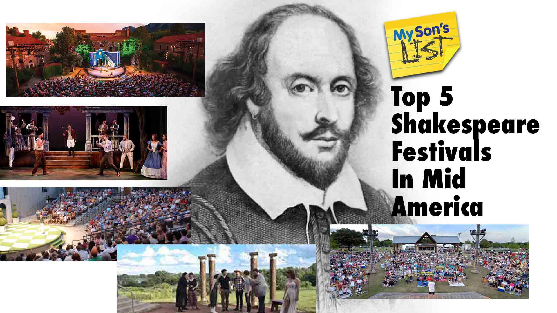 Top 5 Shakespeare Festivals In Mid America