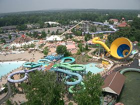 Six Flags New England Amusement Park