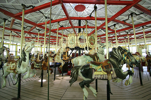Recreation Park Carousel New York Amusement Park
