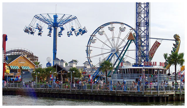 Kemah Boardwalk Texas Amusement Park